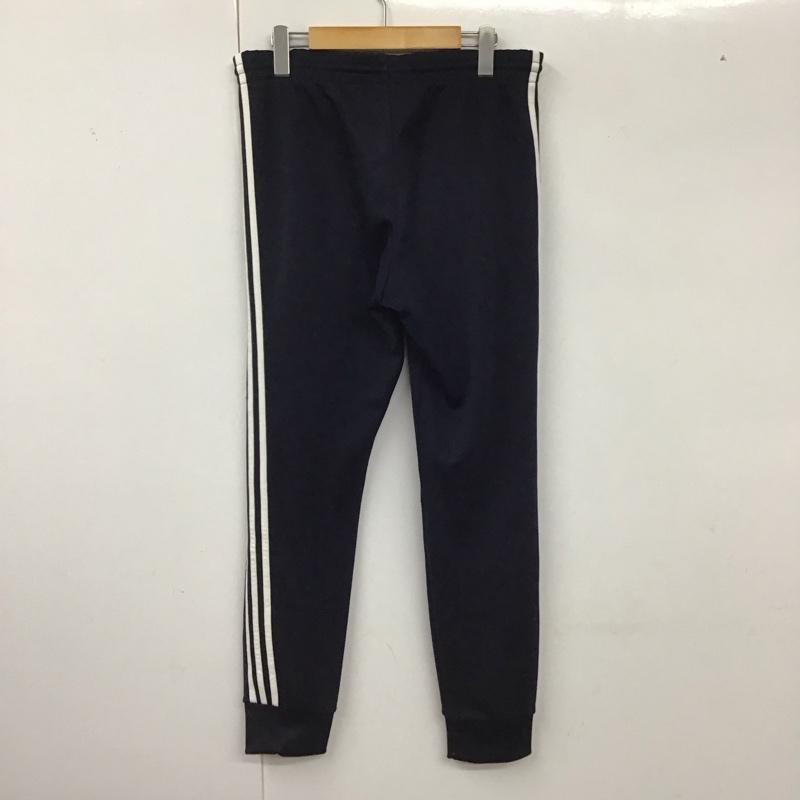 アディダス adidas ボトムス ボトムス ジャージ トラックパンツ L 無地 紺 / ネイビー / メンズ USED 古着 中古 10128331