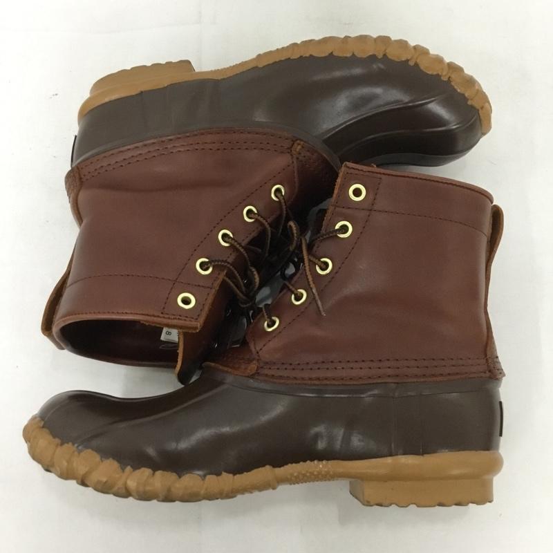 ダナー Danner ブーツ ショートブーツ 90301X SLUSHER 5 EYELETS US8 US:8 ロゴ、文字 茶 / ブラウン / メンズ USED 古着 中古 10138035
