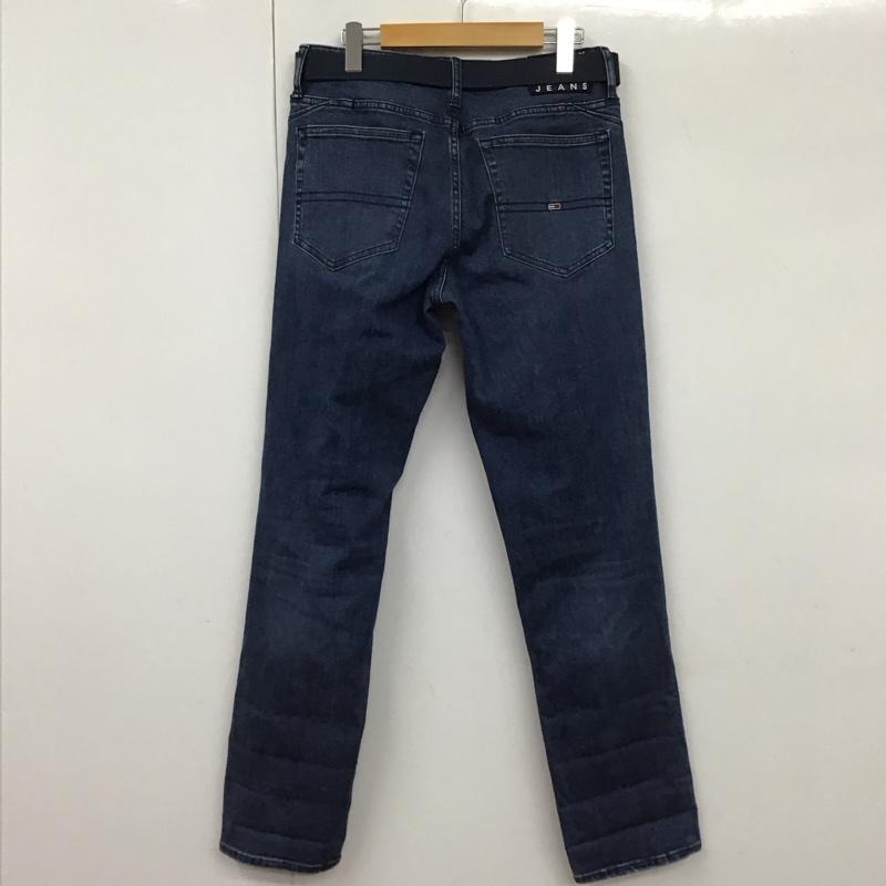 トミー ジーンズ TOMMY JEANS パンツ デニム、ジーンズ デニムパンツ スリムパンツ カジュアルパンツ ストレッチパンツ 32インチ 無地 インディゴ / インディゴ / メンズ USED 古着 中古 10130826