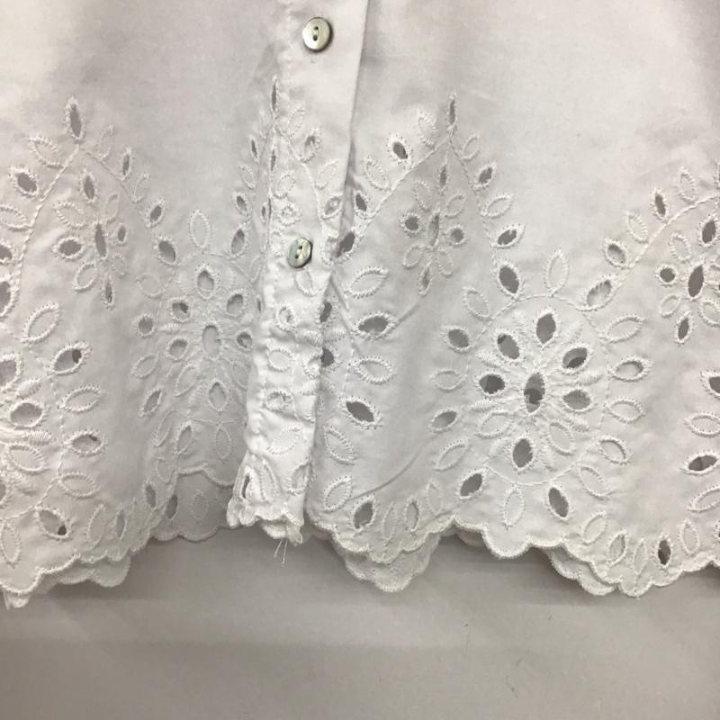 ザラ ZARA シャツ、ブラウス 長袖 3564/078/250 XS 無地 白 / ホワイト / レディース USED 古着 中古 10134670