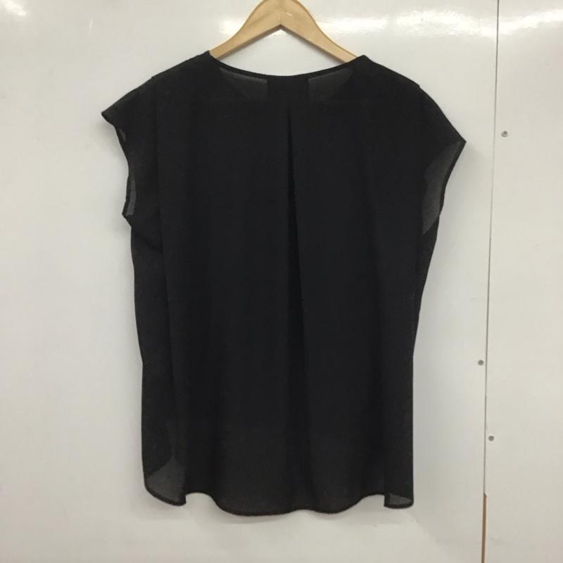 グローバルワーク GLOBAL WORK カットソー 半袖 M 無地 黒 / ブラック / レディース USED 古着 中古 10133176