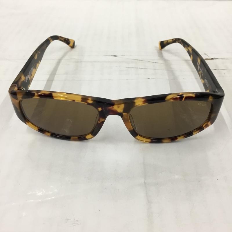 ステューシー STUSSY めがね・サングラス サングラス LANDON ケース付き ワンポイント 茶 / ブラウン / メンズ USED 古着 中古 10105468