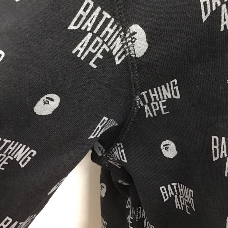 ア ベイシング エイプ A BATHING APE×PORTER パーカー 長袖 ジップアップパーカー 長袖パーカー フード付きパーカー XXL 総柄 X ロゴ、文字 黒 / ブラック / メンズ USED 古着 中古 10107437