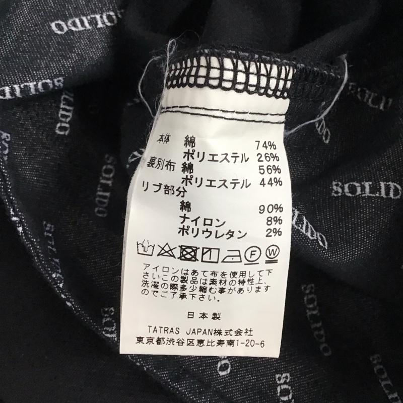 ソリード SOLIDO パンツ ワークパンツ、ペインターパンツ ワイドパンツ カジュアルパンツ ワークパンツ 無地 黒 / ブラック / メンズ USED 古着 中古 10130081