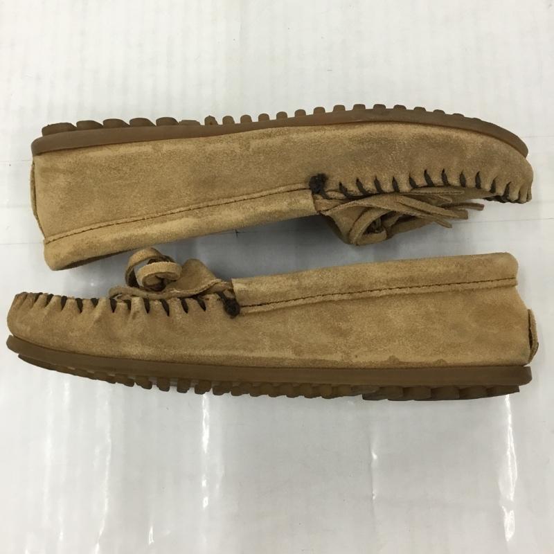 ミネトンカ Minnetonka カジュアルシューズ カジュアルシューズ 407T モカシン 23cm 箱有 23.0cm 無地 ベージュ / ベージュ / レディース USED 古着 中古 10105894