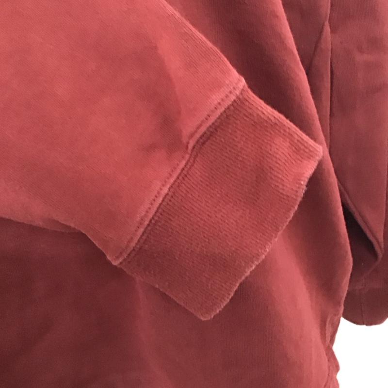 ニコアンド niko and... カットソー 長袖 長袖カットソー クルーネックカットソー ロングスリーブカットソー プリントTシャツ M プリント えんじ / ワインレッド / レディース USED 古着 中古 10123783