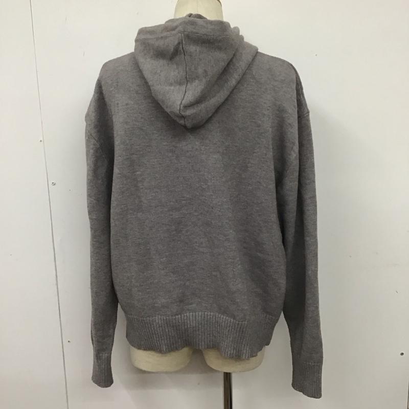 アミ ami ニット、セーター 長袖 XL 無地 灰 / グレー / メンズ USED 古着 中古 10108167