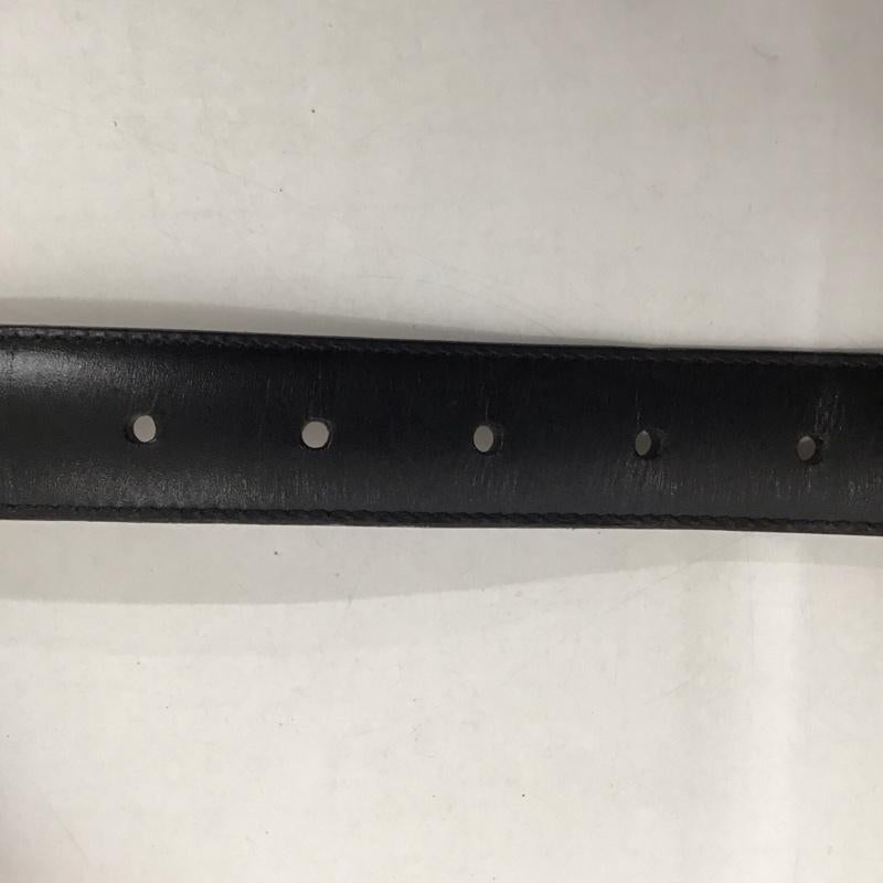 ユナイテッドアローズ UNITED ARROWS ベルト・バックル ベルト レザー 無地 黒 / ブラック / メンズ USED 古着 中古 10123176