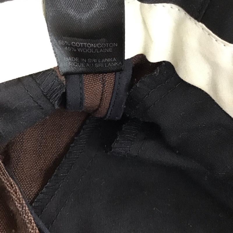 マークジェイコブス MARCJACOBS パンツ スラックス スラックスパンツ スリムパンツ ストライプパンツ 8 ストライプ 茶 / ブラウン /  メンズ USED 古着 中古 10126120