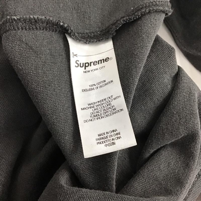 シュプリーム Supreme カットソー 長袖 23SS 葵産業刺繍グラフィック長袖Tシャツ 長袖カットソー プリントTシャツ M 刺繍 黒 / ブラック / メンズ USED 古着 中古 10137262