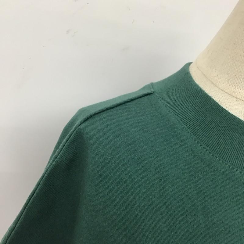 フリークスストア FREAK S STORE Tシャツ 半袖 321-888-00630 フレンチスリーブ モックネック FREE 無地 緑 / グリーン / レディース USED 古着 中古 10109696