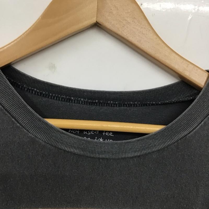 ニコアンド niko and... Tシャツ 半袖 ビートルズ ビッグシルエット プリント チャコールグレー / チャコールグレー / レディース USED 古着 中古 10128582