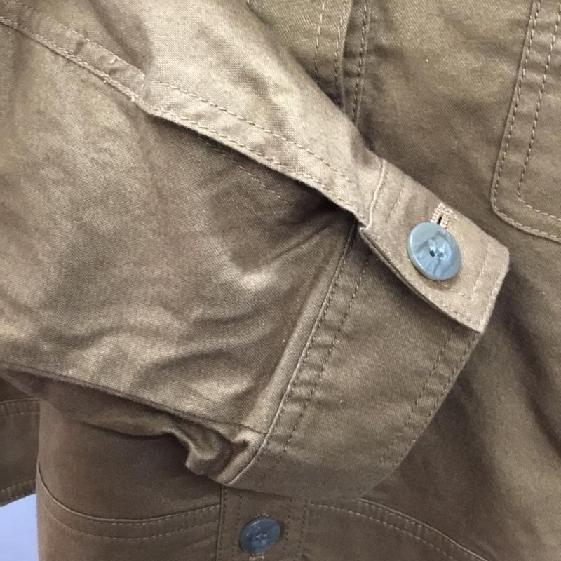 スライ SLY ジャケット、上着 ジャケット、ブレザー 030DAM30-4480 COTTON LIGHT SH JK シャツジャケット FREE 無地 茶 / ブラウン / レディース USED 古着 中古 10107335