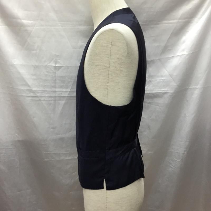 ポールスミス Paul Smith ベスト ベスト ウール L ストライプ 紺 / ネイビー / メンズ USED 古着 中古 10117164