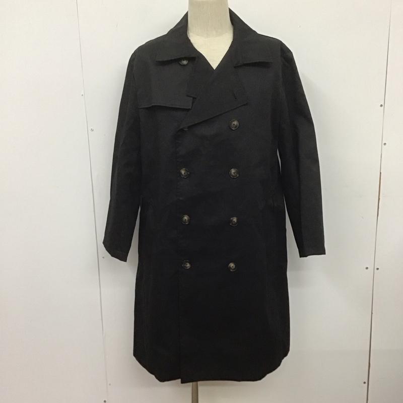 ザラメン ZARA MAN ジャケット、上着 ジャンパー、ブルゾン ロングコートジャケット カラージャケット アウター XXL 無地 黒 / ブラック / メンズ USED 古着 中古 10107703