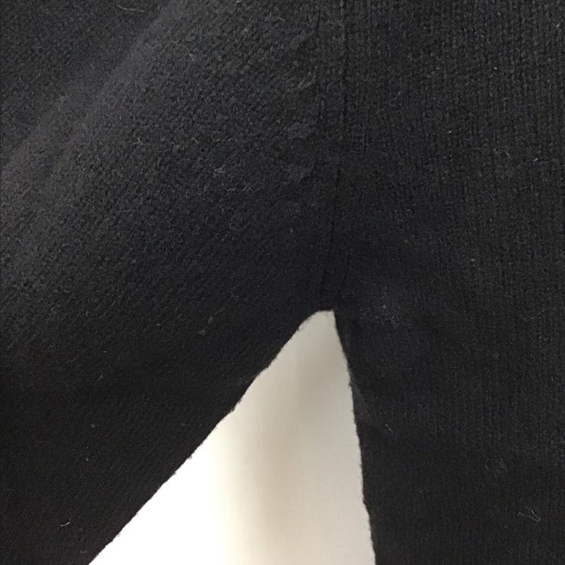 ステューシー STUSSY ニット、セーター 長袖 クルーネック XL ロゴ、文字 黒 / ブラック / メンズ USED 古着 中古 10111866