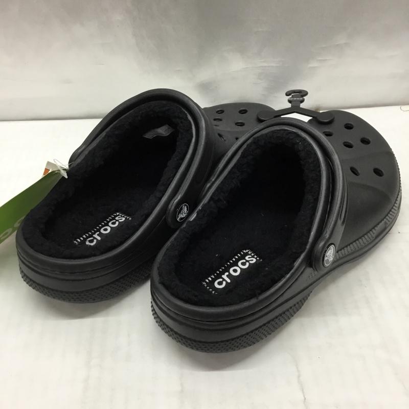クロックス crocs シューズ シューズ Ralen lined Clog 16244-22z 25.0cm 無地 黒 / ブラック / メンズ USED 古着 中古 10119374