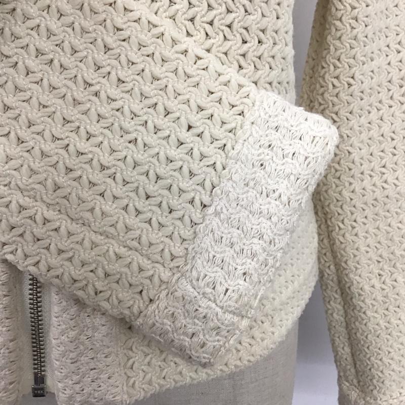 スピック&スパン Spick & Span ジャケット、上着 ジャケット、ブレザー 16-010-205-6000-1-0 ノーカラー 36 無地 アイボリー / アイボリー / レディース USED 古着 中古 10120056
