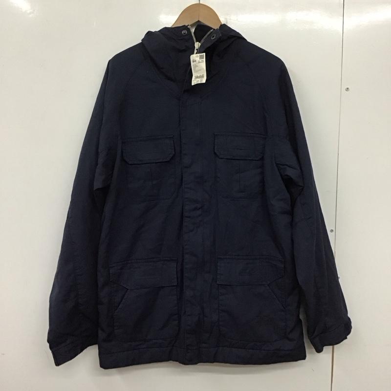 ステューシー STUSSY ジャケット、上着 ジャケット、ブレザー ジップアップジャケット パーカージャケット アウター M 無地 紺 / ネイビー / メンズ USED 古着 中古 10138710