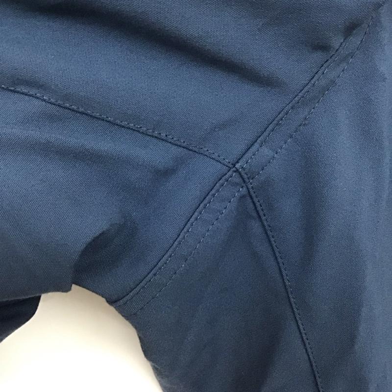 ジーユー GU パンツ ワークパンツ、ペインターパンツ 321-333494 ボトム ワイドパンツ カジュアルパンツ L 無地 紺 / ネイビー / メンズ USED 古着 中古 10133164