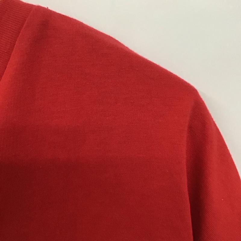 ロデオクラウンズ Rodeo Crowns Tシャツ 半袖 420dss90-1600 MixbigVネックTシャツ 半袖カットソー FREE プリント 赤 / レッド / レディース USED 古着 中古 10137687