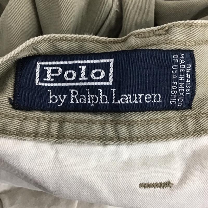 ポロバイラルフローレン Polo by RALPH LAUREN パンツ ワークパンツ、ペインターパンツ カーゴパンツ カジュアルパンツ ワイドパンツ ワークパンツ ミリタリーパンツ M 無地 ベージュ / ベージュ /  メンズ USED 古着 中古 10124115