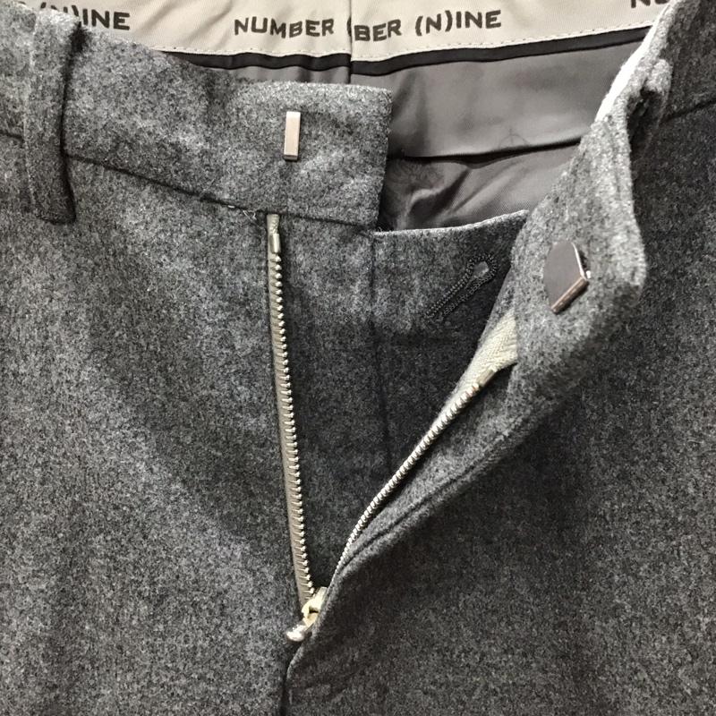 ナンバーナイン NUMBER (N)INE パンツ スラックス 1 無地 灰 / グレー /  メンズ USED 古着 中古 10122038