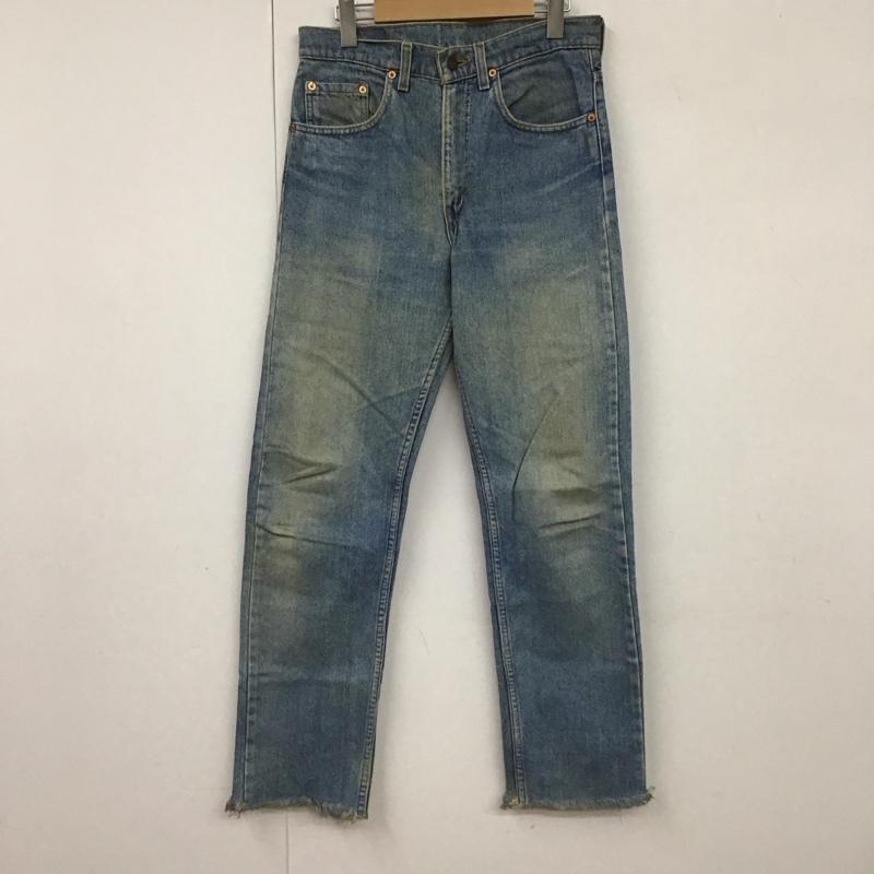 リーバイストラウスアンドコー Levi Strauss & co. パンツ デニム、ジーンズ デニムパンツ ワイドパンツ カジュアルパンツ Gパン 31インチ 無地 インディゴ / インディゴ / メンズ USED 古着 中古 10131398