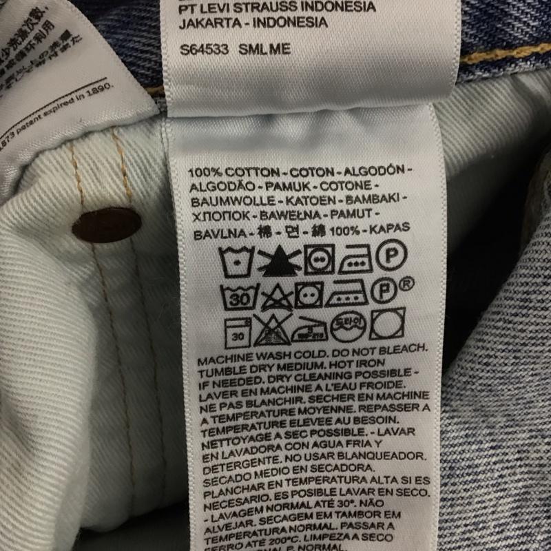 リーバイストラウスアンドコー Levi Strauss & co. パンツ デニム、ジーンズ デニムパンツ スリムパンツ カジュアルパンツ ストレッチパンツ 38 無地 インディゴ / インディゴ / メンズ USED 古着 中古 10148319