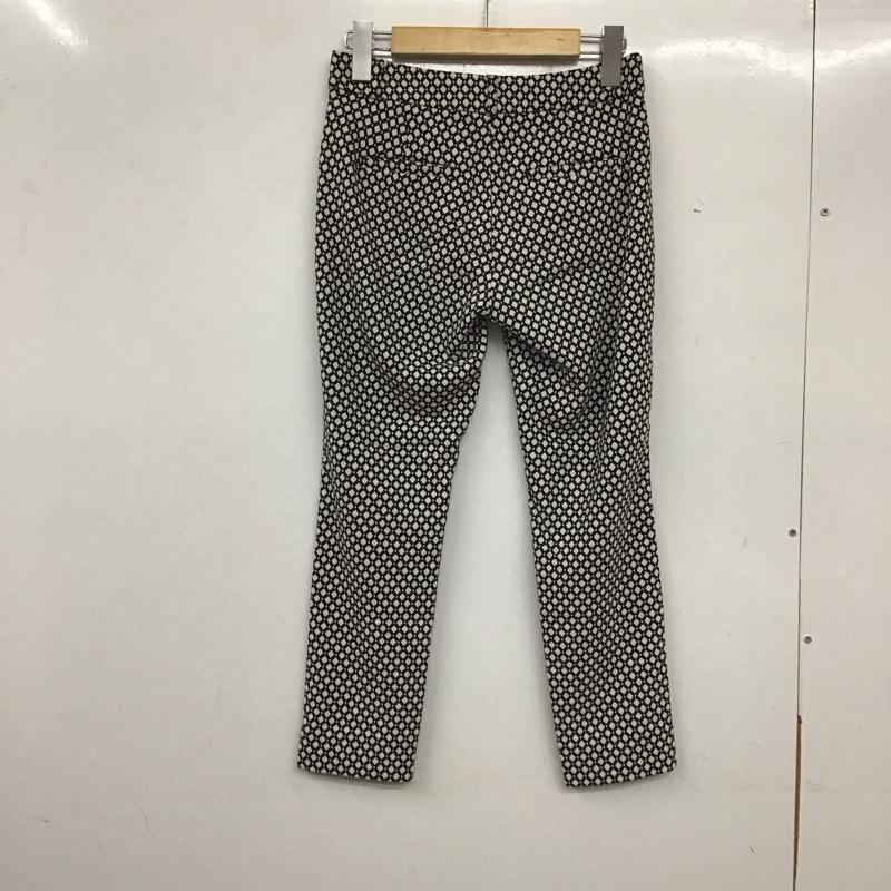 バナナリパブリック BANANA REPUBLIC パンツ スラックス 白 / ホワイト / X 黒 / ブラック / レディース USED 古着 中古 10139416