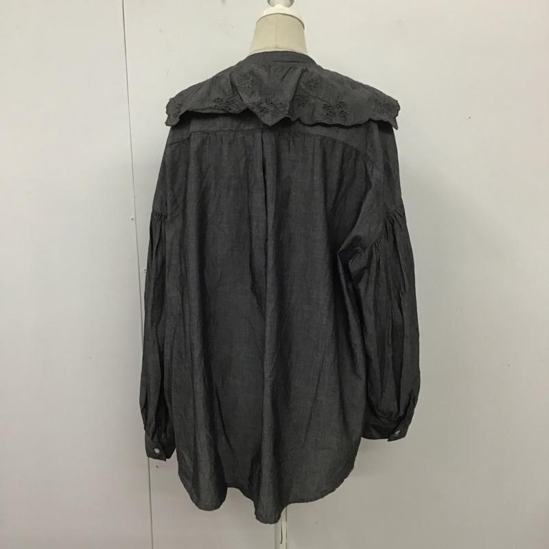 ニコアンド niko and... シャツ、ブラウス 長袖 FREE 無地 マルチカラー / マルチカラー / レディース USED 古着 中古 10110332