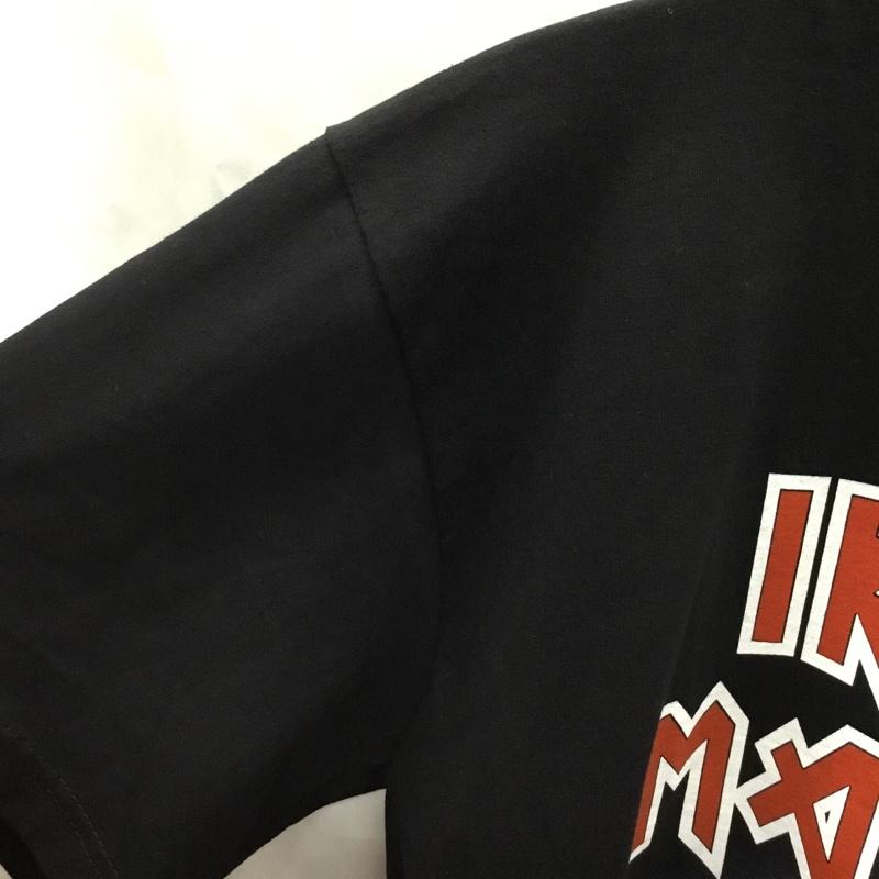 古着 USED Tシャツ 半袖 半袖カットソー プリントTシャツ クルーネックカットソー バンドTシャツ L プリント 黒 / ブラック / メンズ USED 古着 中古 10106906