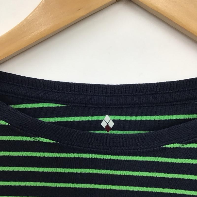 モンベル mont-bell Tシャツ 長袖 1104819 WIC.ボーダーロングスリーブT M ボーダー柄 マルチカラー / マルチカラー / レディース USED 古着 中古 10131565