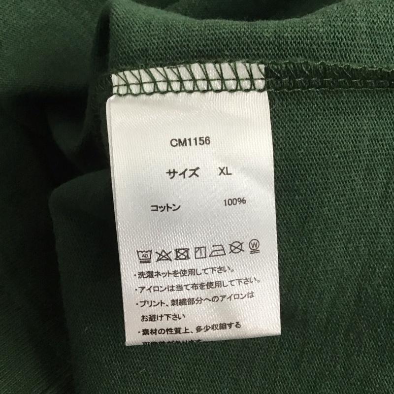 ラファイエット Lafayette Tシャツ 半袖 CM1156 centimeter クルーネック バックプリント XL ロゴ、文字 緑 / グリーン / メンズ USED 古着 中古 10140239
