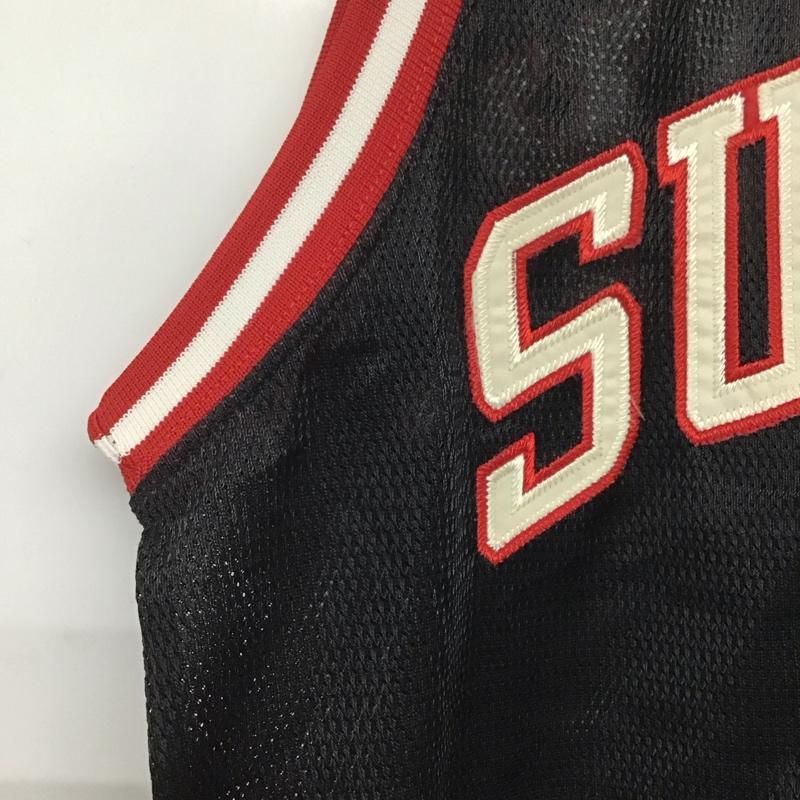 シュプリーム Supreme タンクトップ タンクトップ タンクトップ ノースリーブカットソー クルーネック ユニフォーム L ロゴ、文字 黒 / ブラック / メンズ USED 古着 中古 10143490