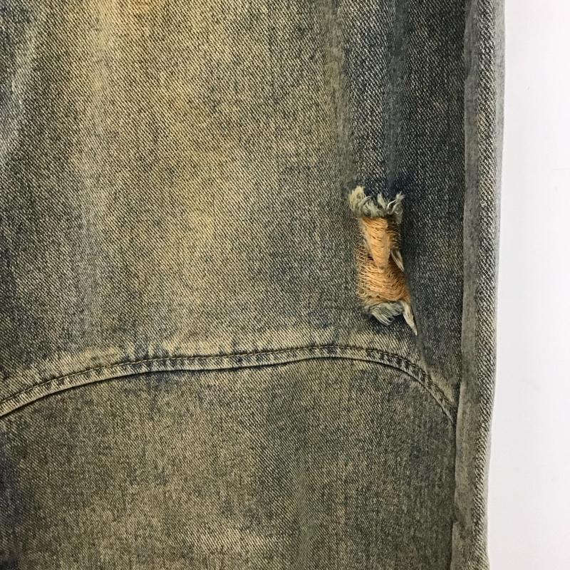 古着 USED パンツ デニム、ジーンズ デニムパンツ ワイドパンツ カジュアルパンツ XL 無地 マルチカラー / マルチカラー /  メンズ USED 古着 中古 10124932