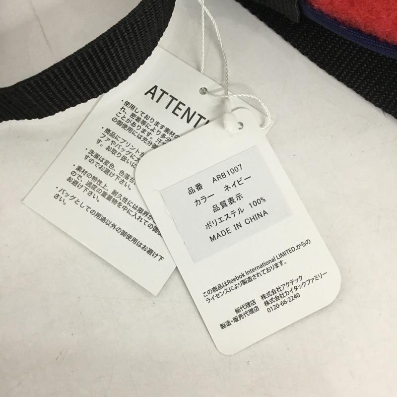 リーボック Reebok ショルダーバッグ ショルダーバッグ ARB1007 ミニショルダー メッセンジャーバッグ タグ付き ロゴ、文字 紺 / ネイビー / メンズ USED 古着 中古 10128522