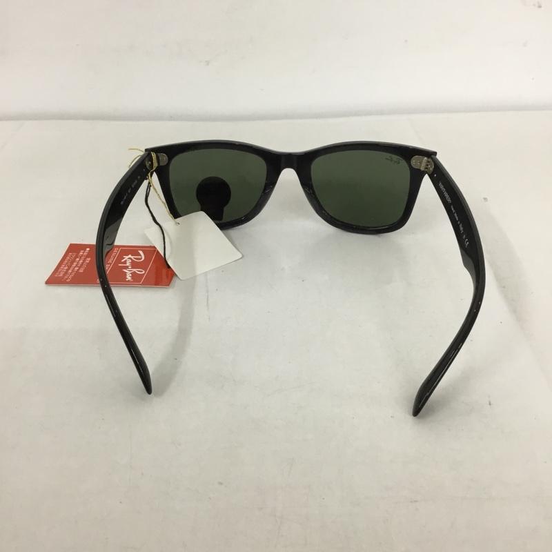 レイバン Ray-Ban めがね・サングラス サングラス RB2140-F WAYFARER カラーレンズ ケース付き ロゴ、文字 黒 / ブラック / メンズ USED 古着 中古 10129414
