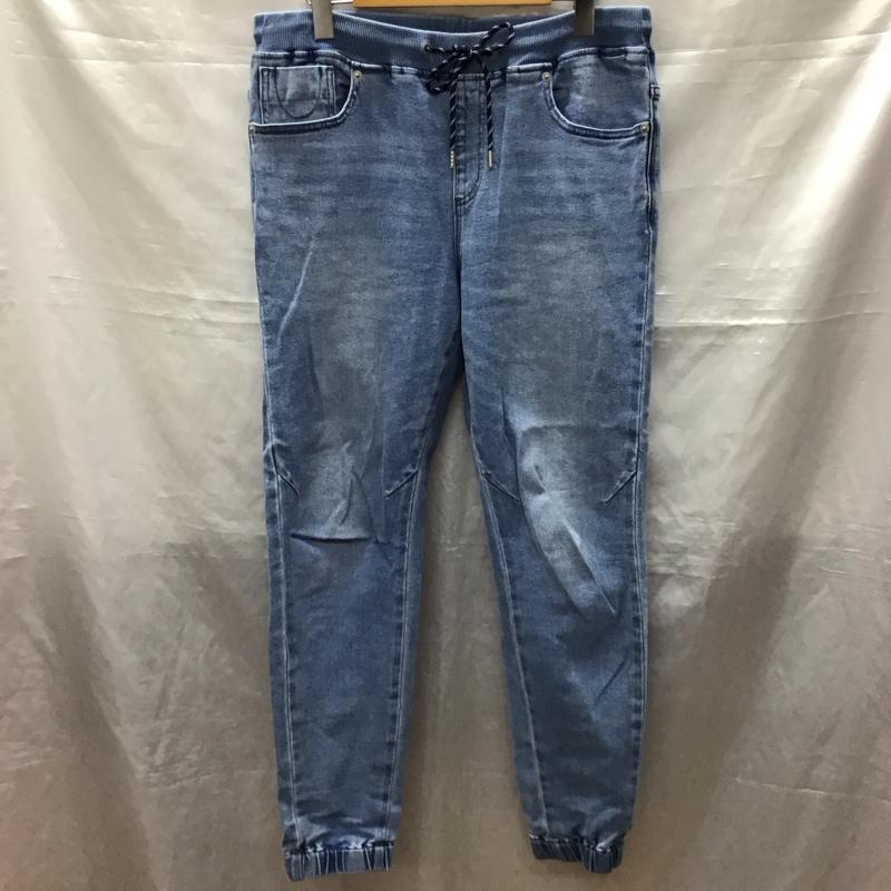 ベイフロー BAYFLOW パンツ デニム、ジーンズ BM2212NM03 デニム ジョガーパンツ 4 無地 青 / ブルー /  メンズ USED 古着 中古 10122607