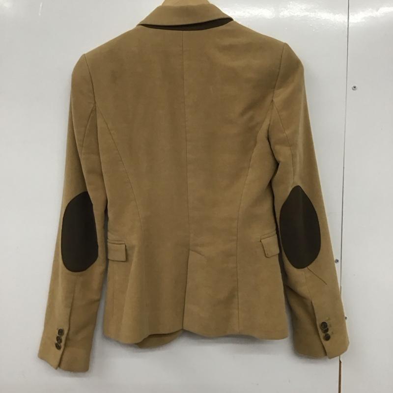 ザラベーシック ZARA BASIC ジャケット、上着 ジャケット、ブレザー ヴェルベットジャケット カジュアルジャケット テーラードジャケット S 無地 ベージュ / ベージュ / レディース USED 古着 中古 10133013