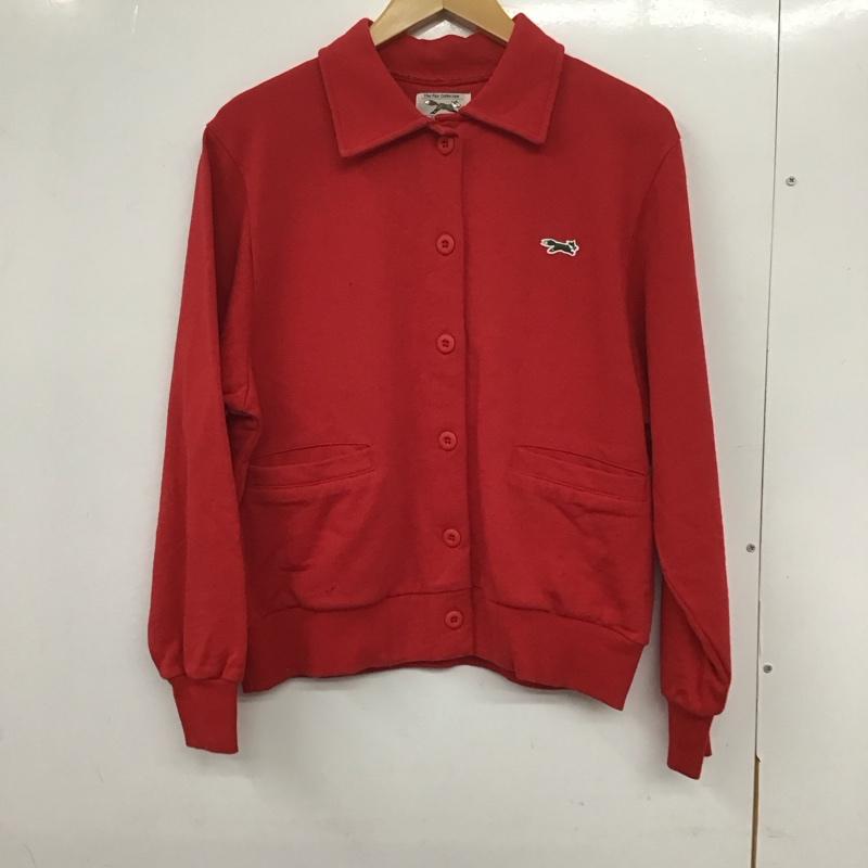 フリークスストア FREAK S STORE カーディガン 長袖 FREE 無地 赤 / レッド / レディース USED 古着 中古 10133387