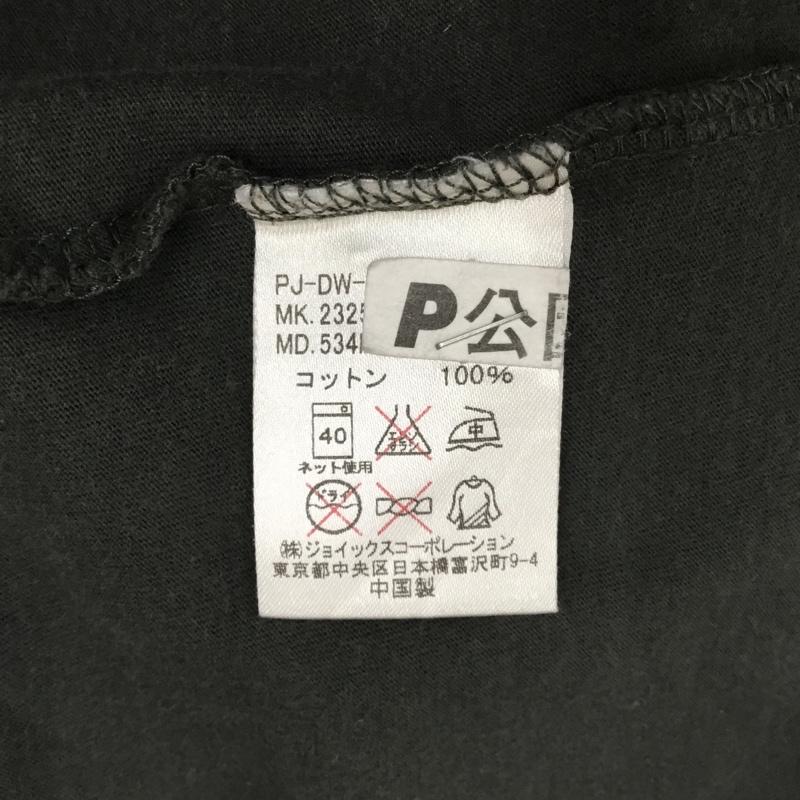 ポールスミスジーンズ Paul Smith JEANS Tシャツ 半袖 半袖カットソー プリントTシャツ クルーネックカットソー M ロゴ、文字 黒 / ブラック / メンズ USED 古着 中古 10106502