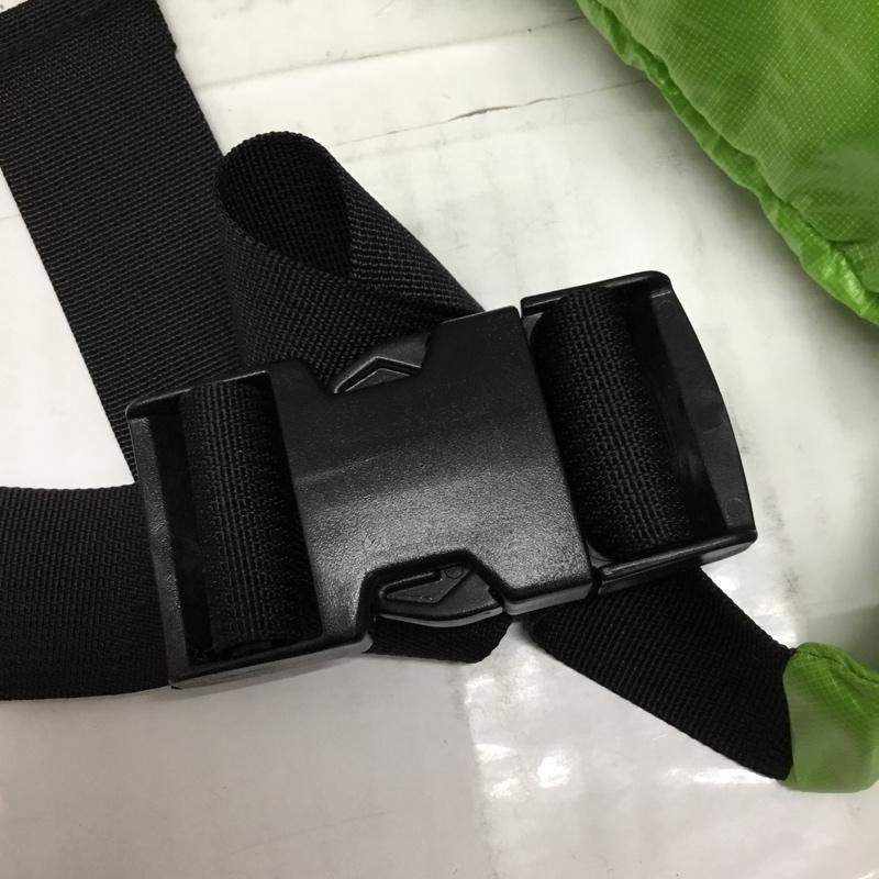 チャムス CHUMS ウエストバッグ ウエストバッグ RIP STOP FANNY PACK ロゴ、文字 薄緑 / ライトグリーン / メンズ USED 古着 中古 10106345