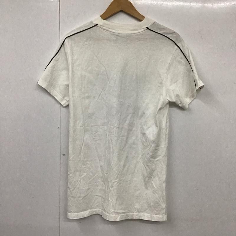 アディダス adidas Tシャツ 半袖 EC1877 M ロゴ、文字 X プリント 白 / ホワイト / レディース USED 古着 中古 10130391