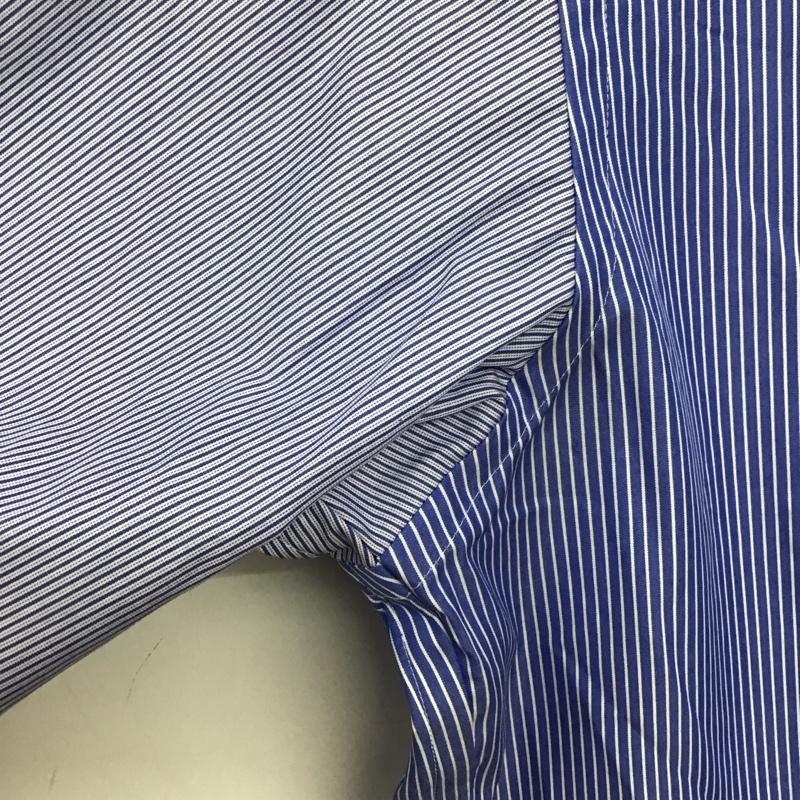 ユニクロ UNIQLO シャツ、ブラウス 長袖 331-436113 長袖シャツ ストライプシャツ カラーシャツ L ストライプ マルチカラー / マルチカラー / メンズ USED 古着 中古 10139039