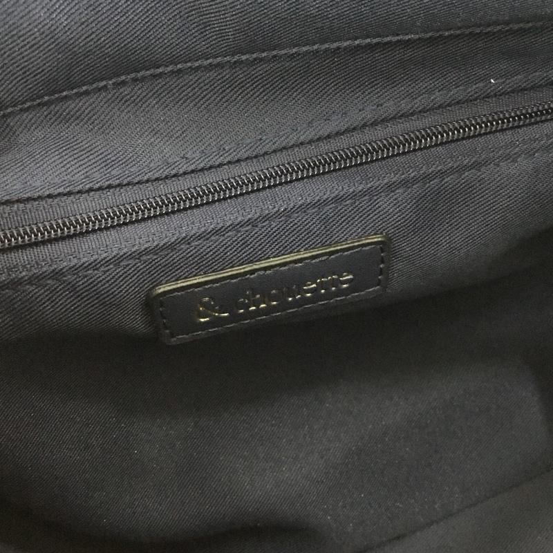 アンドシュエット & chouette トートバッグ トートバッグ 1820105761 ショルダー 2WAY ロゴ、文字 紺 / ネイビー / レディース USED 古着 中古 10136973