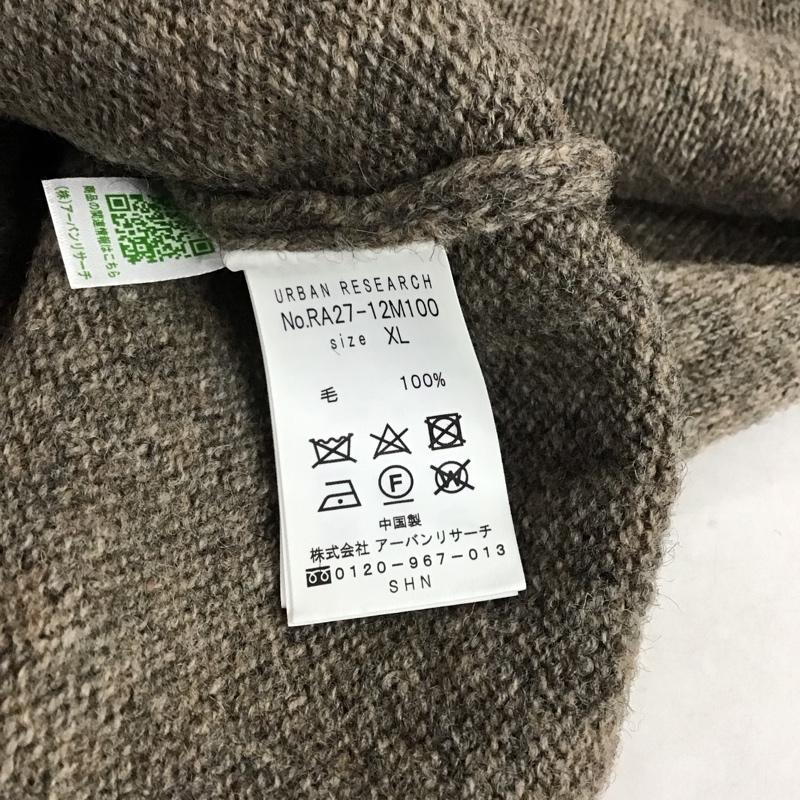 ロッソアーバンリサーチ ROSSOURBANRESEARCH ニット、セーター 長袖 RA27-12M100 シェットランドラムズウール XL 無地 マルチカラー / マルチカラー / メンズ USED 古着 中古 10145733