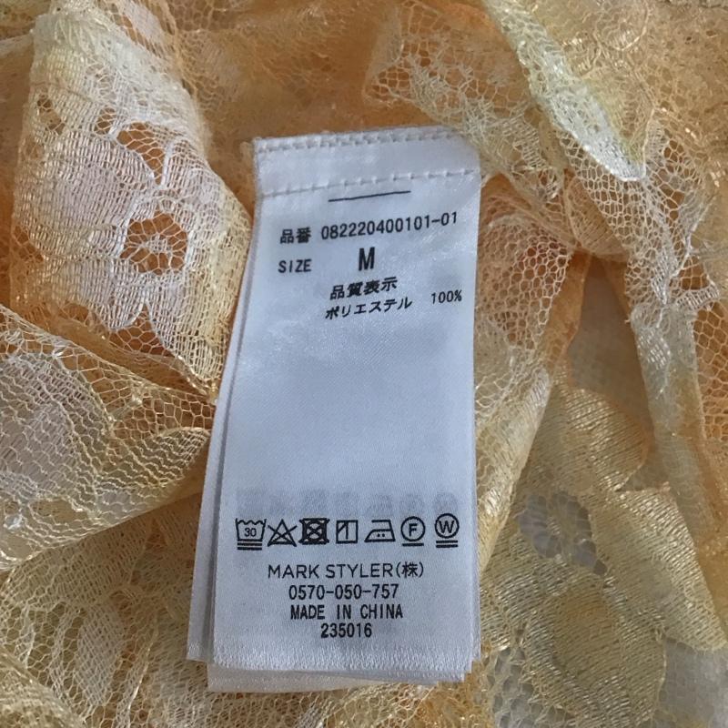 ジュエティ jouetie シャツ、ブラウス 長袖 082220400101-01 長袖ブラウス 長袖シャツ シースルーシャツ M 総柄 マルチカラー / マルチカラー / レディース USED 古着 中古 10135560