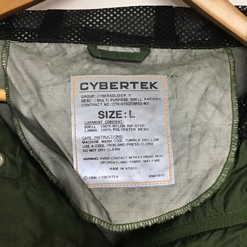 古着 USED ジャケット、上着 ジャケット、ブレザー ジップアップジャケット ナイロンジャケット アウター プルオーバー L ロゴ、文字 カーキ / カーキ / メンズ USED 古着 中古 10146217