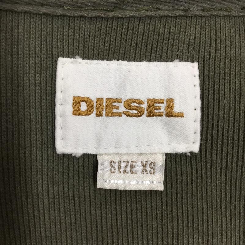 ディーゼル DIESEL ベスト ベスト 裏起毛 XS 無地 カーキ / カーキ / レディース USED 古着 中古 10118166